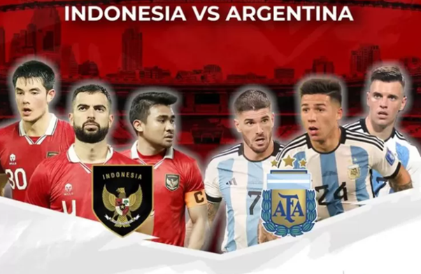 Hasil Pertandingan Timnas Indonesia vs Timnas Argentina: Skor 0-2