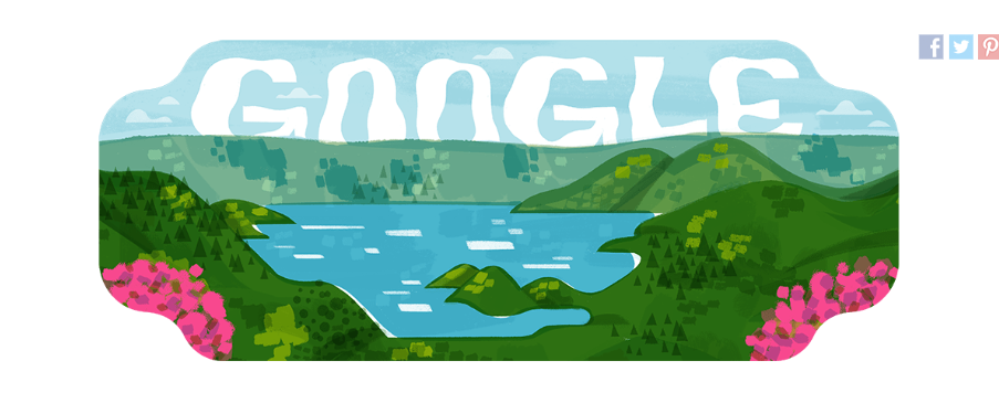 Danau Toba Jadi Google Doodle Hari Ini